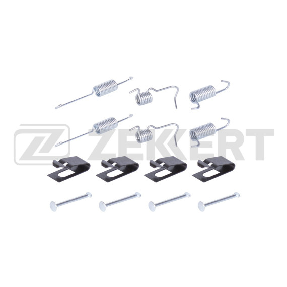 Комплект установочный задн. торм. колодок Nissan Qashqai (J10) 07- X-Trail (T31) 07- Toyota Coroll