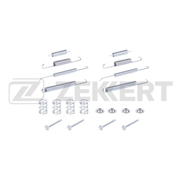 Комплект установочный задн. торм. колодок Skoda Octavia (1U_) 96- Roomster (5J_) 06- VW Caddy II 9