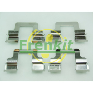 Комплект установочный задних тормозных колодок AUDI A3 2008-2013 TT 2007-2014 A8 2010-2017 / SKODA