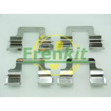 Комплект установочный задних тормозных колодок AUDI A3 2008-2013 TT 2007-2014 A8 2010-2017 / SKODA