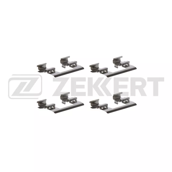 Комплект установочный перед. торм. колодок Nissan Qashqai (_J10_) 07- X-Trail (T31) 07-