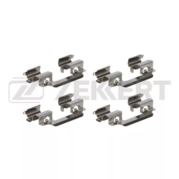 Комплект установочный перед. торм. колодок Renault Logan 07- Megane IV 15- Nissan Micra (K12) 03-