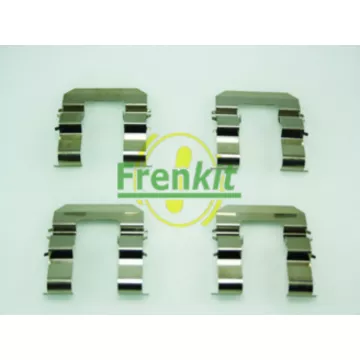 Комплект установочный тормозных колодок HYUNDAI ACCENT 11-05->11-10 KIA RIO 03-05->