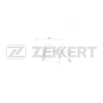 Тормозной суппорт передний правый  Oka (1111_) 88-