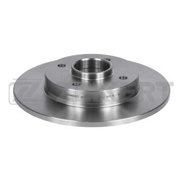 Диск торм. задн. Citroen C4 04- Peugeot 307 00- (без подшипника без ABS) (подшипник под ступицу d=
