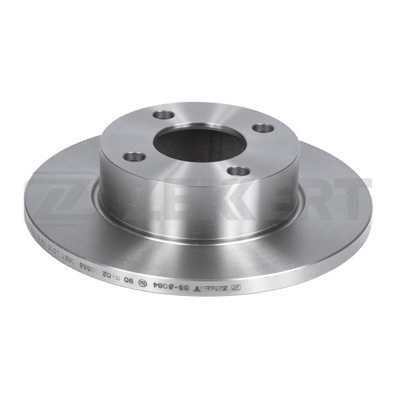 Диск торм. перед. Audi 80 V 91- (невентилируемый диск)