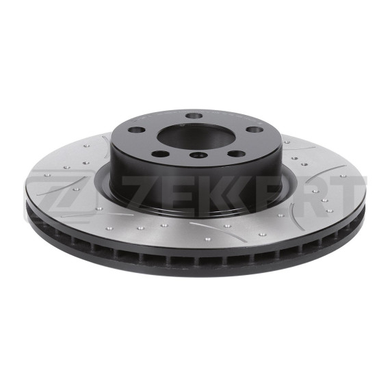 Диск тормозной передний BMW X3 (F25) 10- X4 (F26) 14- (с покрытием перфорацией и слотами)