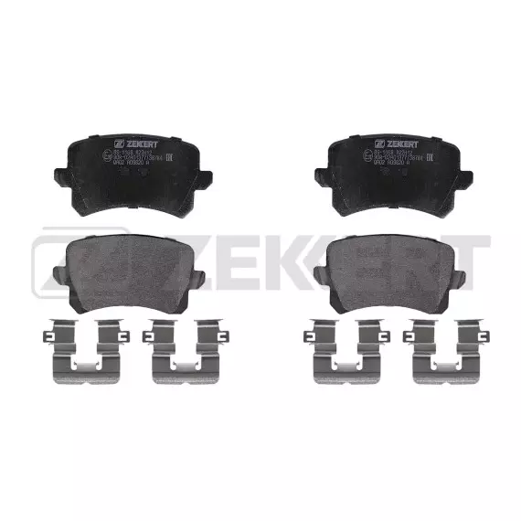 Колодки торм. диск. задн. Audi A6 III 05- Q3 11- VW Passat VI-VII 05- CC VII 08- Tiguan 07- Hav