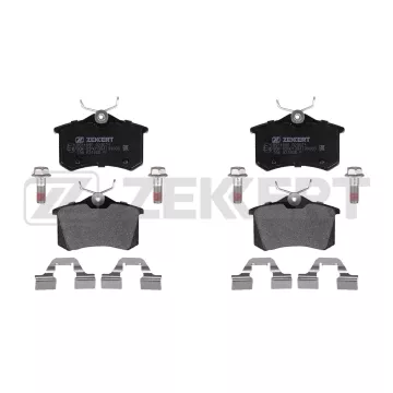 Колодки торм. диск. задн. Citroen C3 II 09- C3 Picasso 09- DS3 09- Peugeot 207 06- 207 CC 07- 2