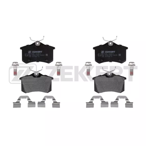 Колодки торм. диск. задн. Citroen C3 II 09- C3 Picasso 09- DS3 09- Peugeot 207 06- 207 CC 07- 2