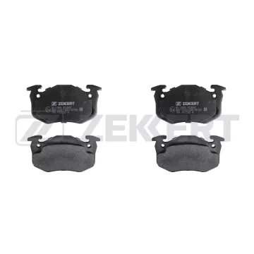 Колодки торм. диск. задн. Citroen Xsara 97- Peugeot 106 I-II 96- 206 98- 306 93- Renault Clio I-
