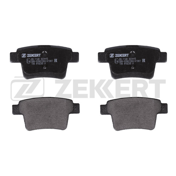 Колодки торм. диск. задн. Ford Mondeo III 04- Jaguar X-Type (X400) 01- Geely Emgrand X7 11-