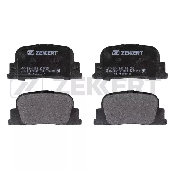 Колодки торм. диск. задн. Geely FC 06- SC7 11- Lifan Solano 08- BYD F3 05- Toyota Caldina (T240)
