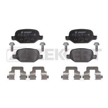 Колодки торм. диск. задн. Lada Vesta 15- Xray 16- Fiat Panda (169_) 04- 500 (312_) 07- Lancia Mu