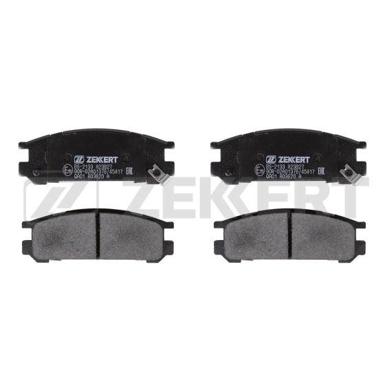 Колодки торм. диск. задн. Subaru Impreza (GFC GC GF) 93- Legacy (BC BD BG BE BH BJF) 89- SVX (CX)