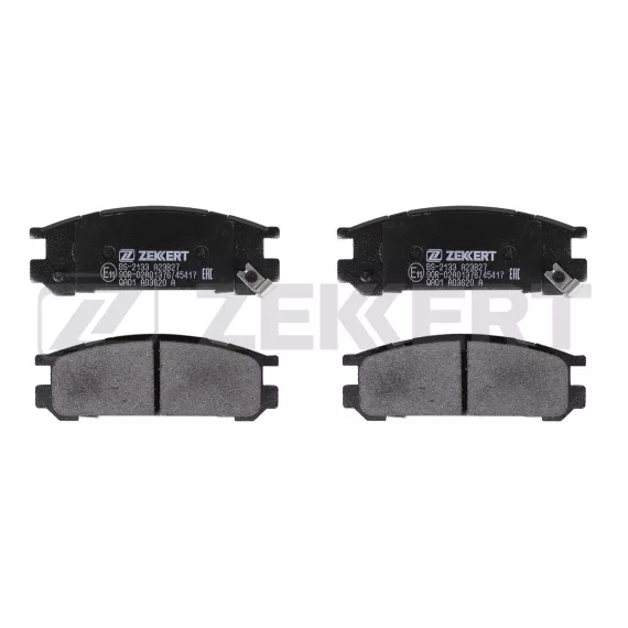 Колодки торм. диск. задн. Subaru Impreza (GFC GC GF) 93- Legacy (BC BD BG BE BH BJF) 89- SVX (CX)