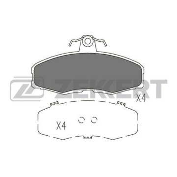 Колодки торм. диск. передн. Ford Sierra I-II 82- Skoda Favorit (781 785 787) 89-