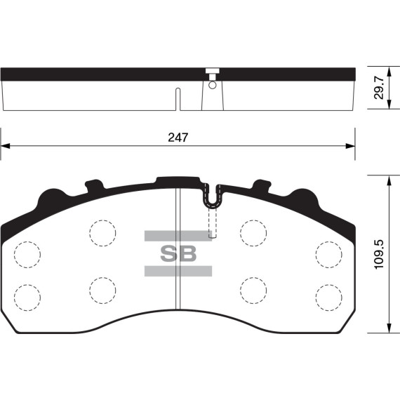 Колодки торм.дисковые Hi-Q