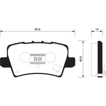 Колодки торм.дисковые Hi-Q HONDA CIVIC VIII SALOON 06- R