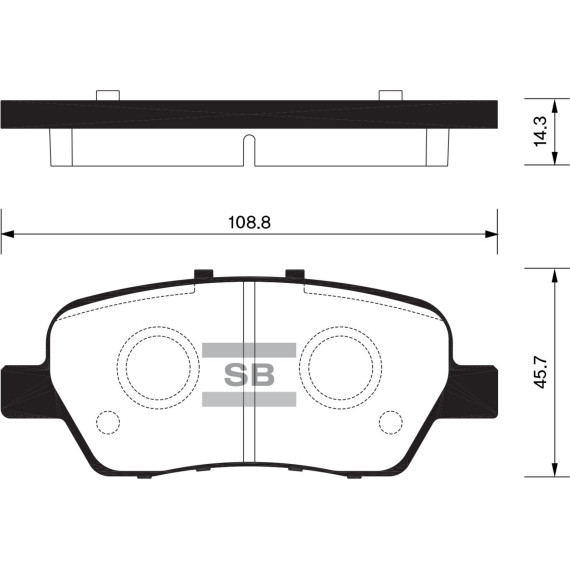 Колодки торм.дисковые Hi-Q HONDA ODYSSEY(JAPAN) 04- R