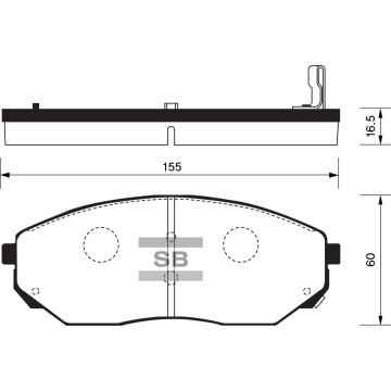 Колодки торм.дисковые Hi-Q KIA SORENTO