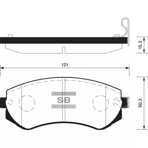 Колодки торм.дисковые Hi-Q NISSAN 240SX 89-96 (D422)