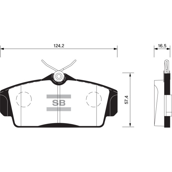 Колодки торм.дисковые Hi-Q NISSAN PRIMERA 16V 96-02 (D1147)