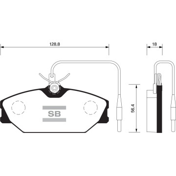 Колодки торм.дисковые Hi-Q Renault Samsung MEGANE 2.0 99-02 (D1145)