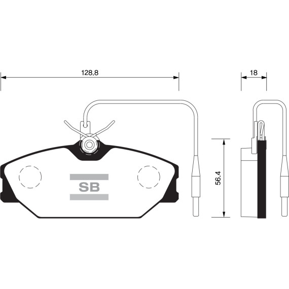 Колодки торм.дисковые Hi-Q Renault Samsung MEGANE 2.0 99-02 (D1145)