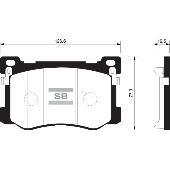 Колодки торм.дисковые Hi-Q SSANGYONG KIA HYUNDAI RODIUS OPIRUS EQUUS 4.5