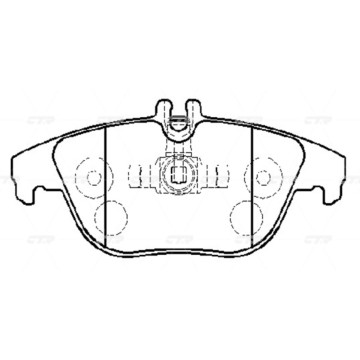 Колодки тормозные дисковые