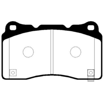 Колодки тормозные дисковые HYUNDAI GENESIS COUPE 2014- GK0503