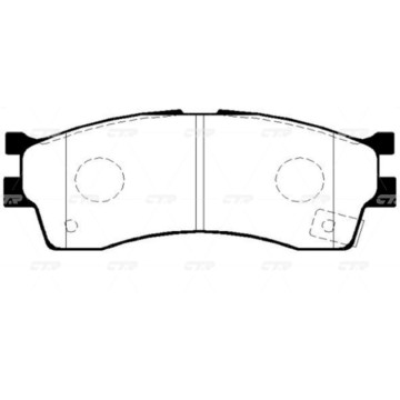 Колодки тормозные дисковые KIA GK0515