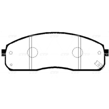 Колодки тормозные дисковые KIA GK0530