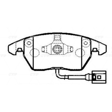 Колодки тормозные дисковые