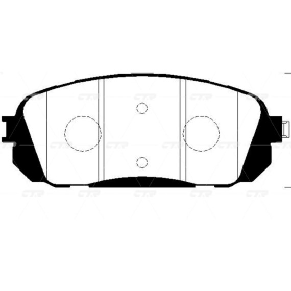 олодки тормозные дисковые KIA GRAND CARNIVAL GK0543