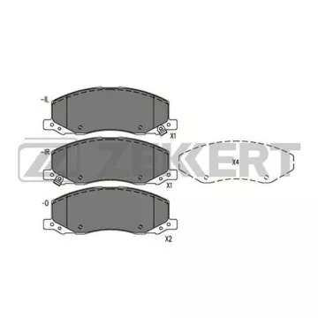 Колодки торм. диск. передн. Opel Insignia A 08- Saab 9-5 (YS3G) 10-