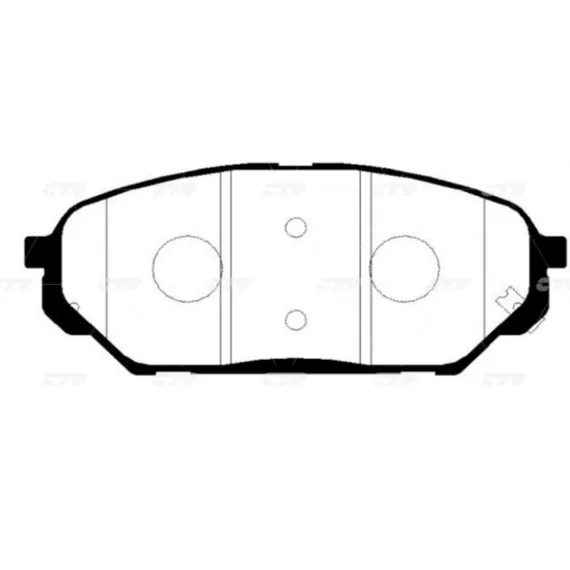 Колодки тормозные дисковые HYUNDAI GK0493