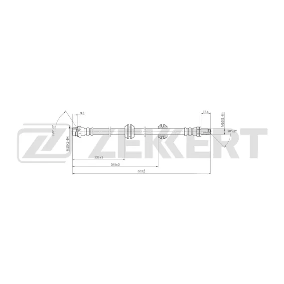 Шланг тормозной задний Land Rover Freelander I II 06-