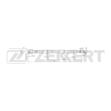 Шланг тормозной задний Mazda 6 I II 07-