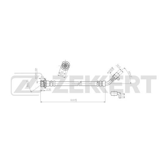 Шланг тормозной задний правый Nissan Pathfinder (R51) 05-