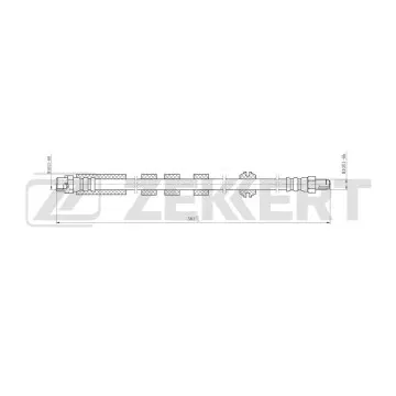Шланг тормозной передний BMW 5 (E60 E61) 01- 6 (E63 E64) 03-