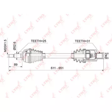 Привод в сборе R RENAULT Duster 1.5D-2.0 10>