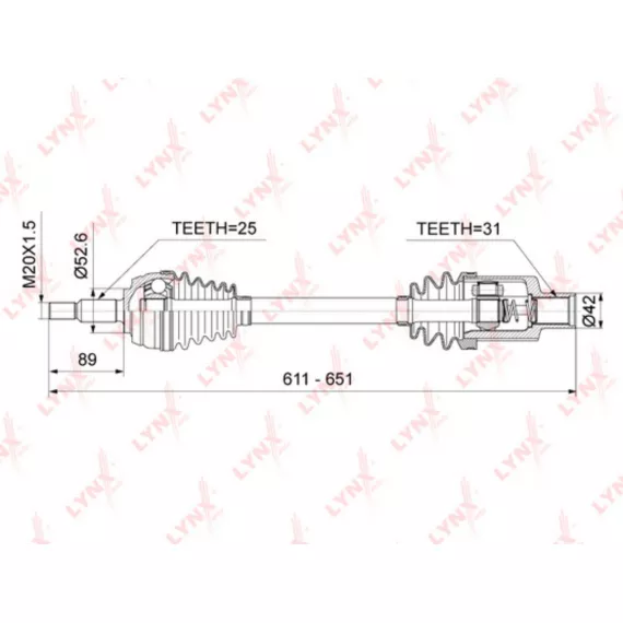 Привод в сборе R RENAULT Duster 1.5D-2.0 10>