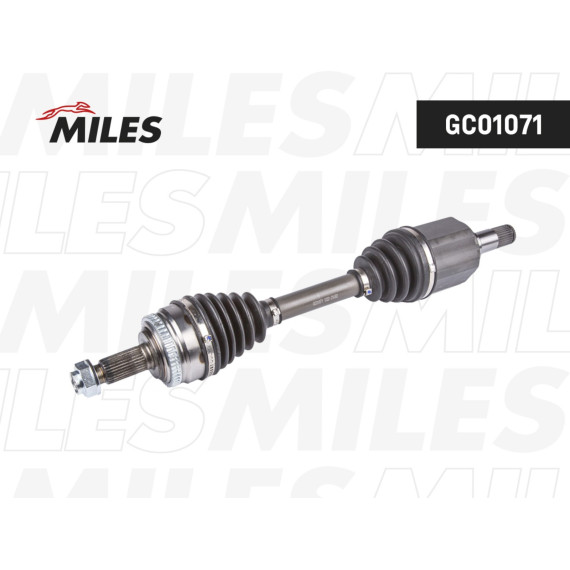 Привод в сборе SsangYong Actyon II (10-) MT перед. лев.