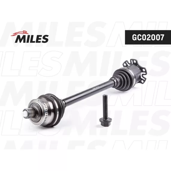 Привод передний правый в сборе AUDI A4 (8E2 B6) +ABS.