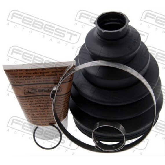 ПЫЛЬНИК ШРУС НАРУЖНЫЙ (99.5x125x27.5) КОМПЛЕКТ (VOLKSWAGEN TRANSPORTER/MULTIVAN T5 2003-2011) FEBEST