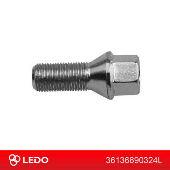 LEDO Болт колеса на BMW. MINI цинк M14x1.25. L51. ключ 17. 36136781151