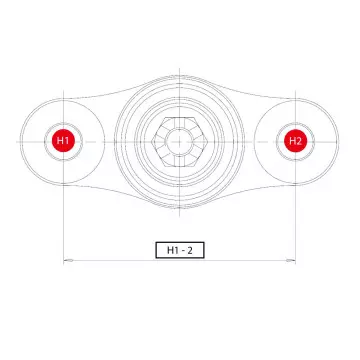 Опора шаровая HYUNDAI NF 2005- / Sonica 2005 - 2009 / Grandeur 1998 - 2011 / Azera 2005 - 2011 / KIA