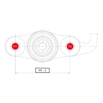 Опора шаровая левая HYUNDAI TUCSON/SPORTAGE KM 05- 2WD